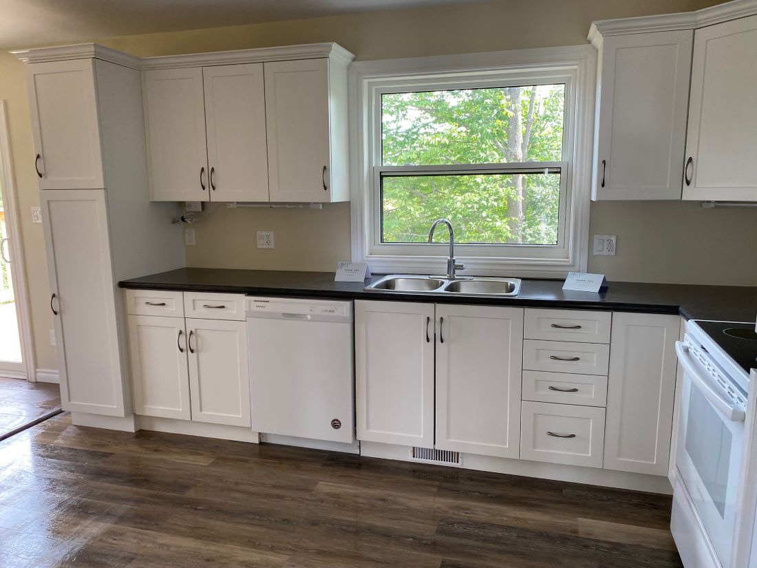 Newly remodeled kitchen